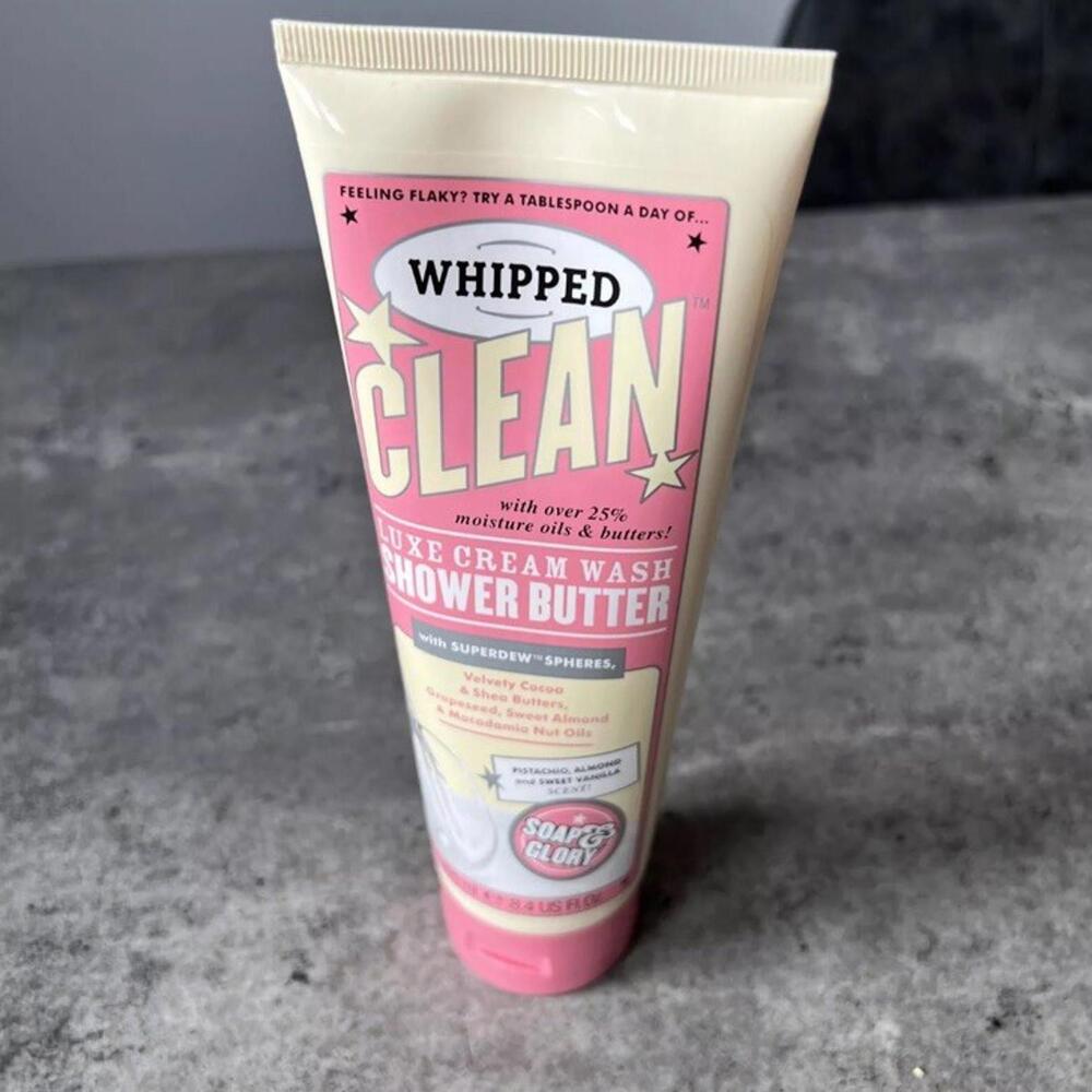 NEW Discontinued Soap & Glory Whipped Clean Shower Butter 250ml